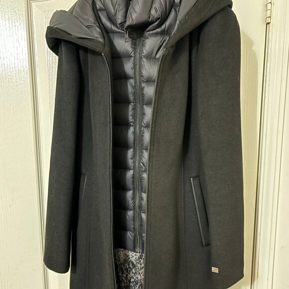 (Sold elsewhere) Soia & Kyo Jessica Wool-Blend Slim-Fit Coat - Picture 5 of 8